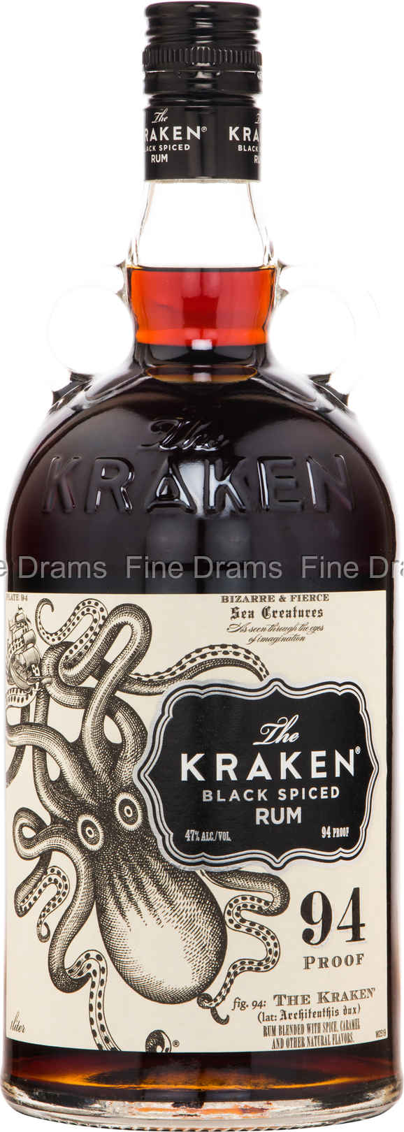 Bouteille de la semaine : The Kraken Black Spiced 47° 