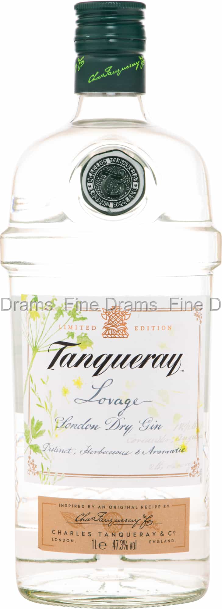 Tanqueray Gin (1 Lovage Liter)