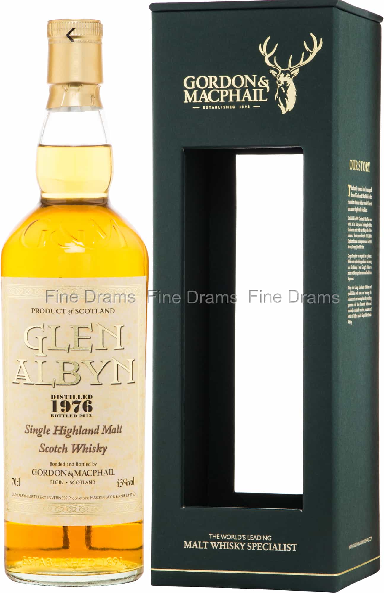 Glen Albyn 1976 (Bottled 2012) - Gordon & MacPhail