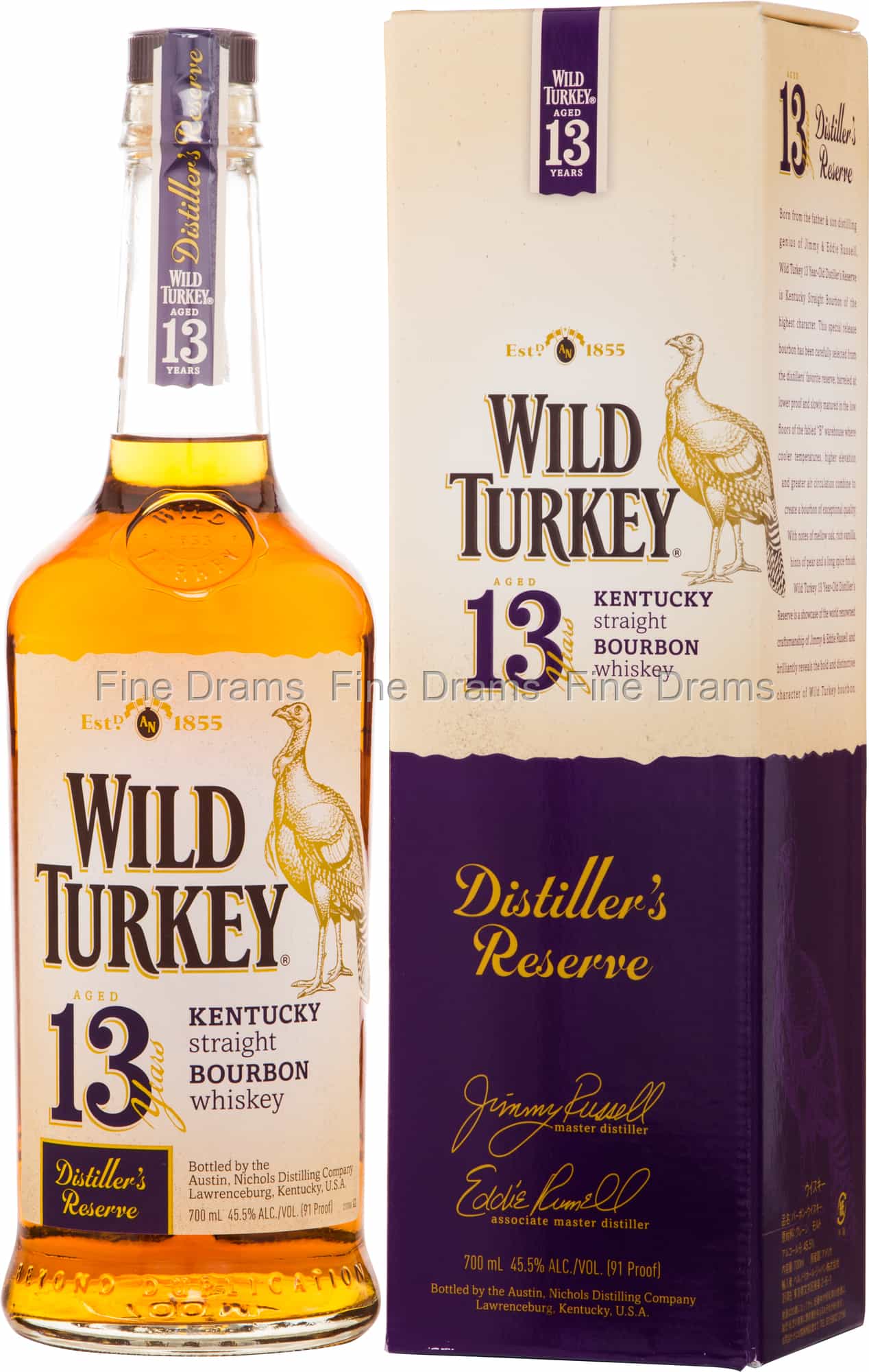 Wild Turkey 13 Year Old Distiller's Reserve Bourbon Whiskey