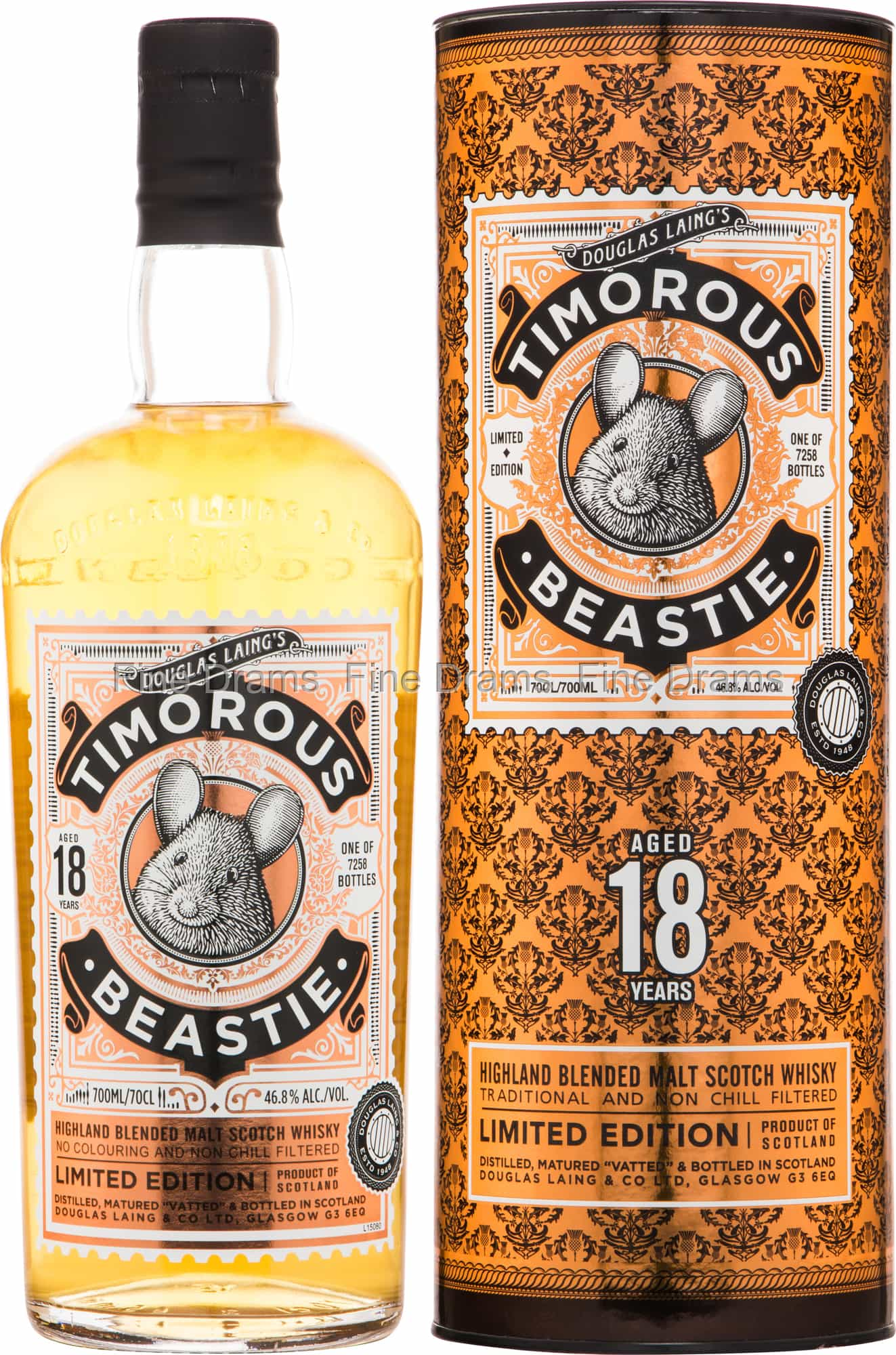 Timorous Beastie 18 Year Old Whisky