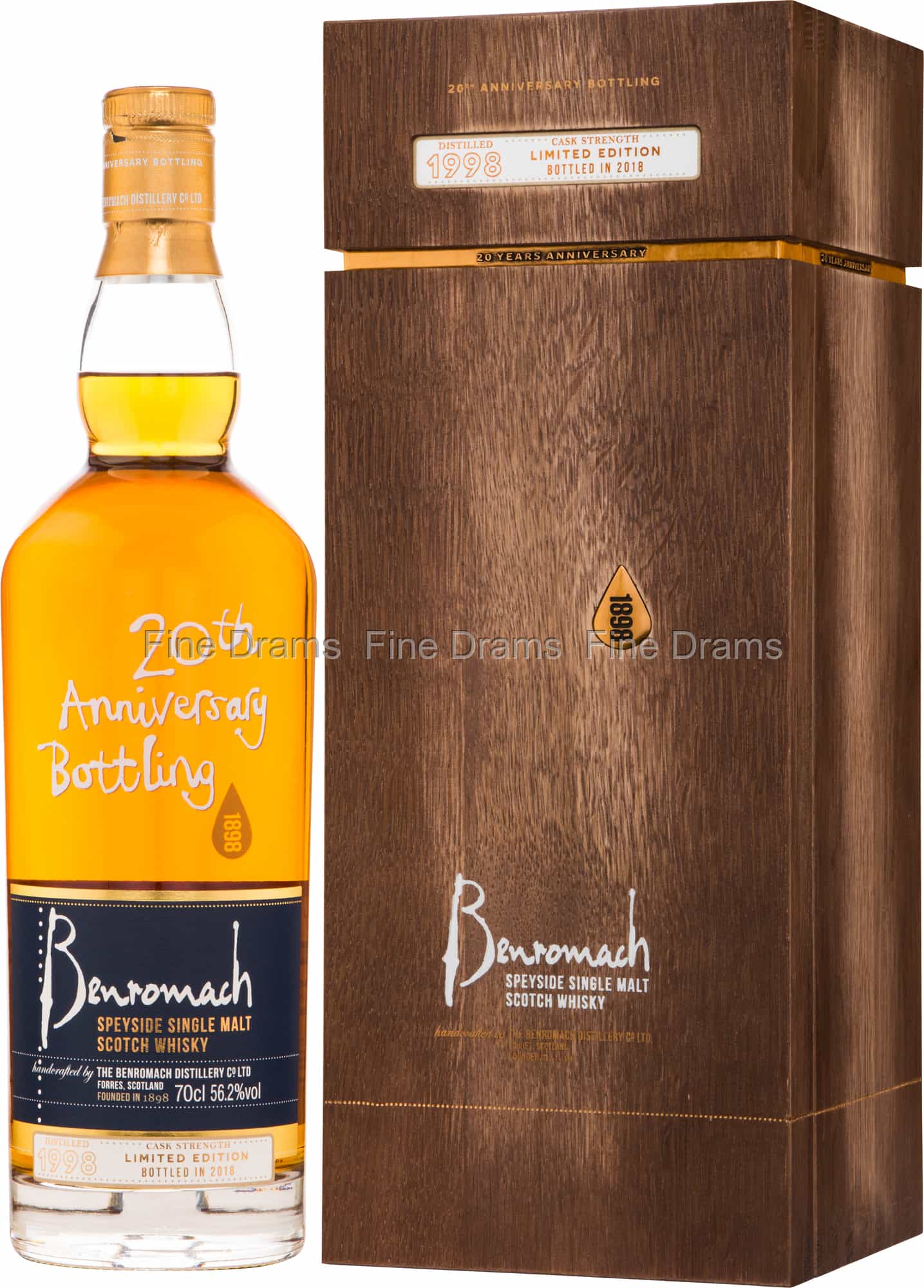 Benromach 1998 - 20th Anniversary Bottling Whisky