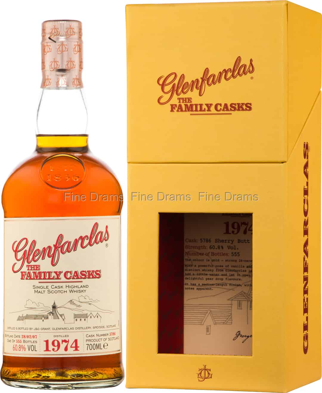 Glenfarclas Family Cask 1974 Whisky (Cask #5786)