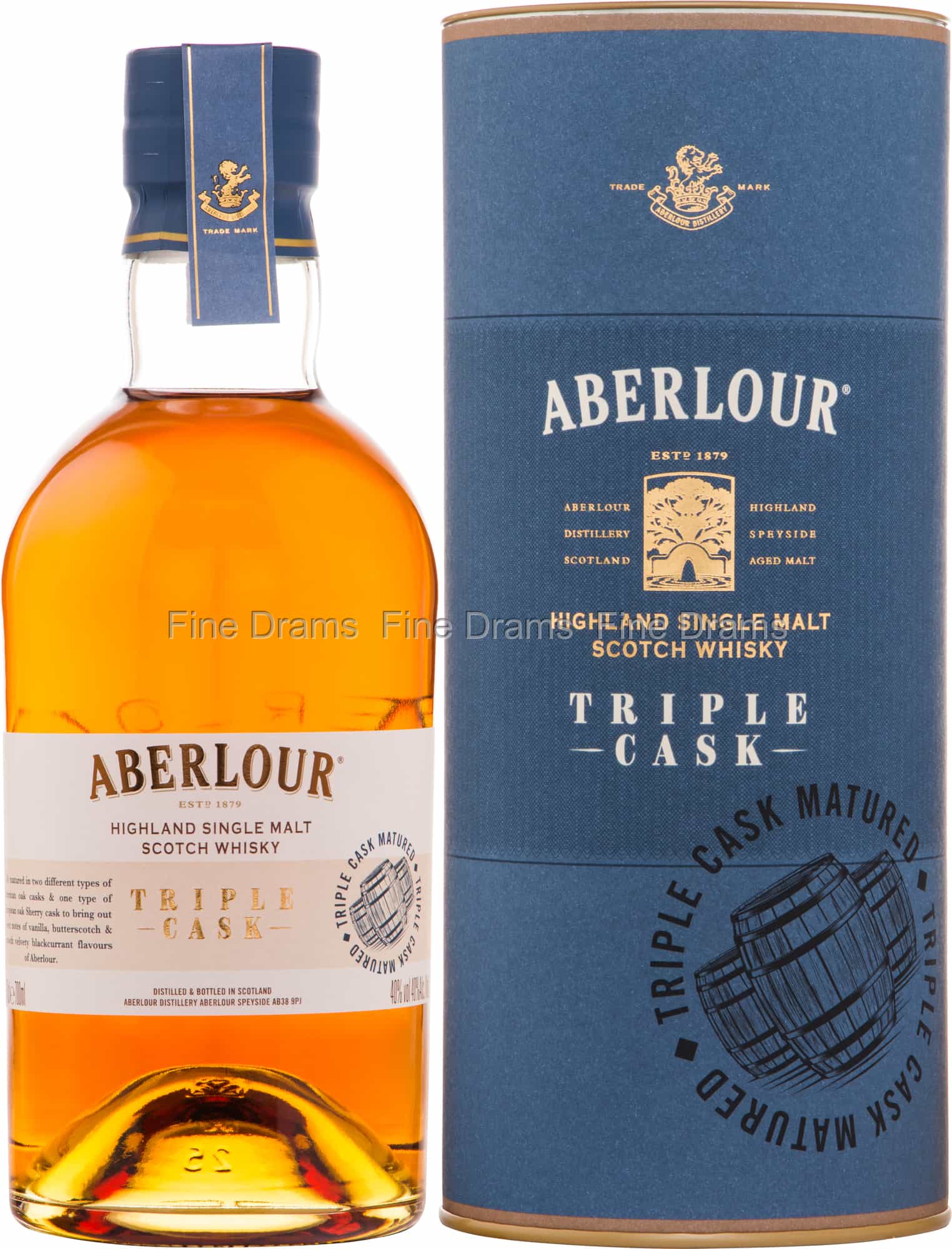 Aberlour Triple Cask Single Malt Scotch Whisky 700ml Bottle
