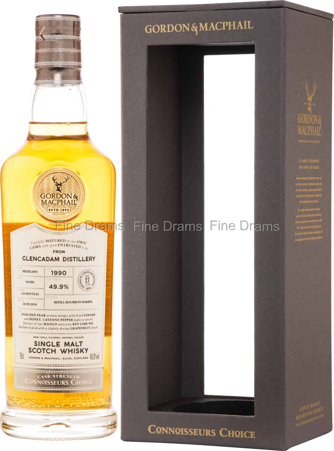 Glencadam 27 Year Old 1990 - Connoisseurs Choice (Gordon & MacPhail)