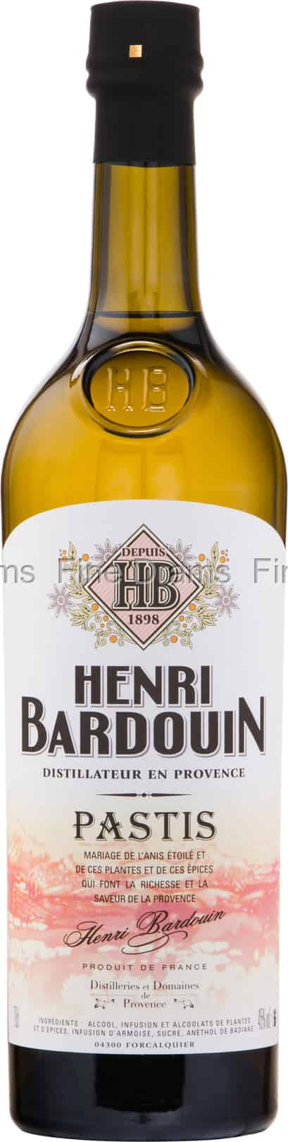 Henri Bardouin Pastis Liqueur