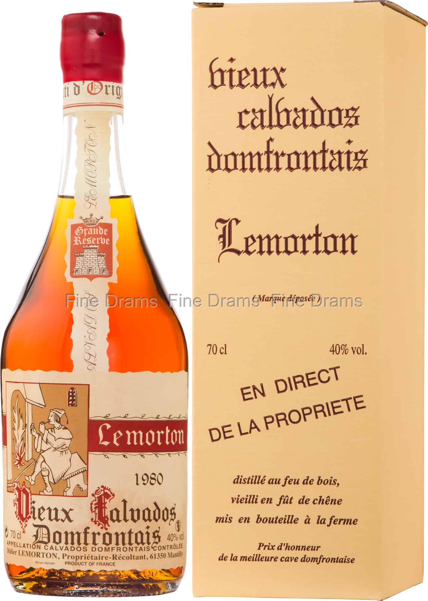 未開栓 Guillaume de Normandie 1962 Calvados Christian Drouin Millésime 1962 Calvados - Buy Online on Cognac