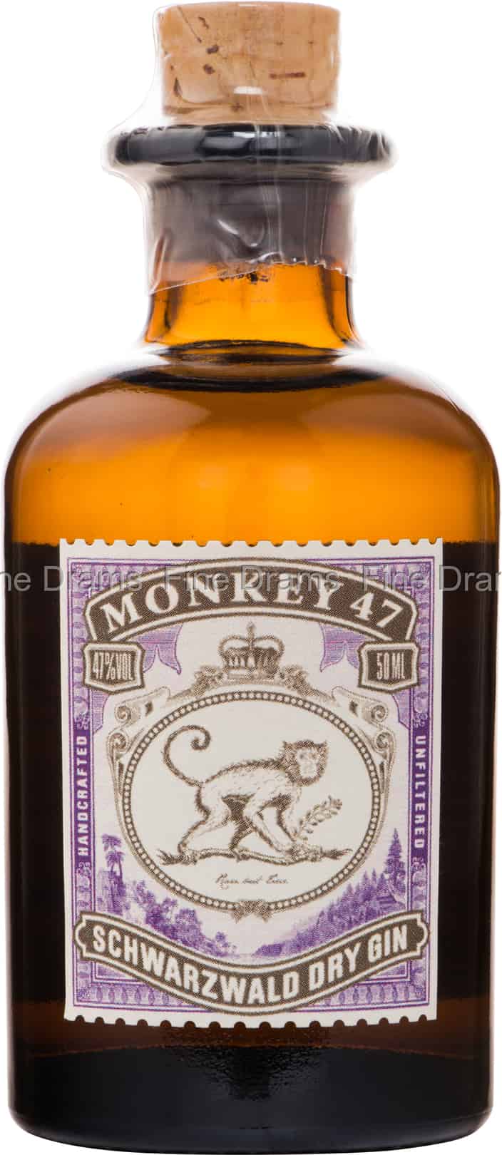 Monkey 47 Schwarzwald Dry Gin Miniature 5 cl, 47%