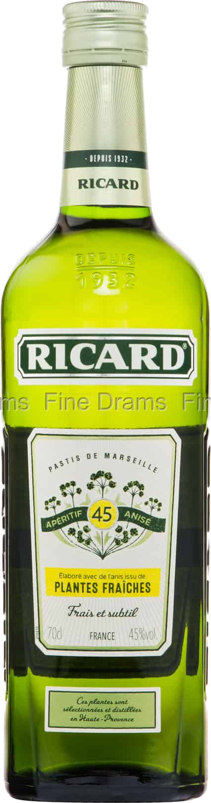 Pastis aux plantes fraîches - Ricard - 70 cl