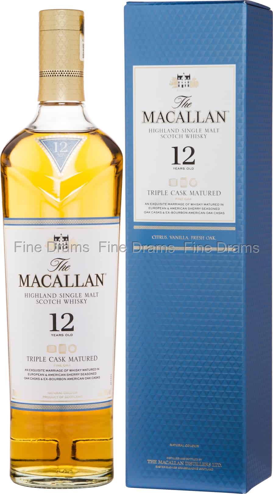 Macallan 12 Year Old Triple Cask Whisky