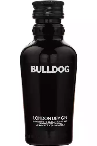 Bulldog Gin Tall Glass X2 New & Rare