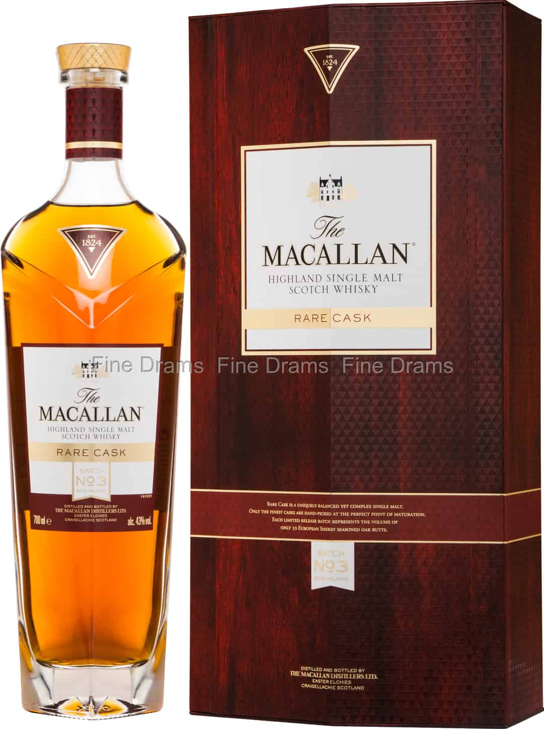 Macallan Rare Cask Batch No 3 Whisky 2018 Release