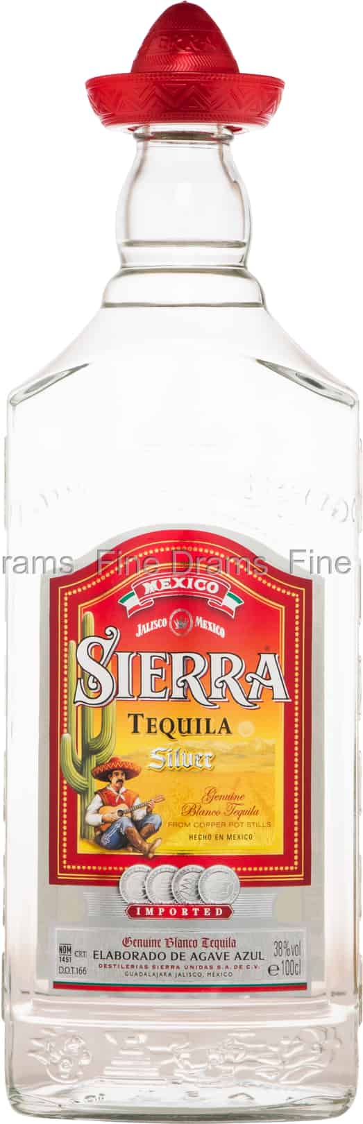 (1 Liter) Silver Sierra Tequila