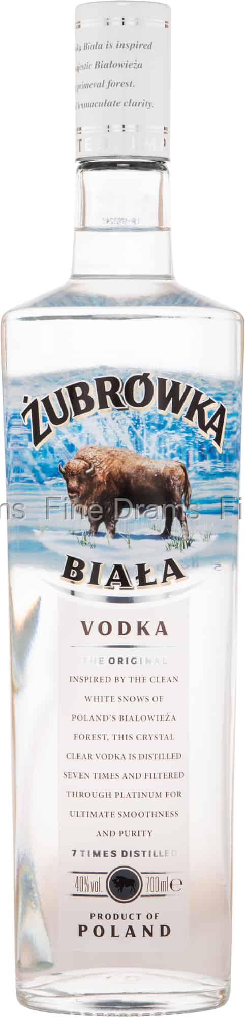Biala Vodka Zubrówka