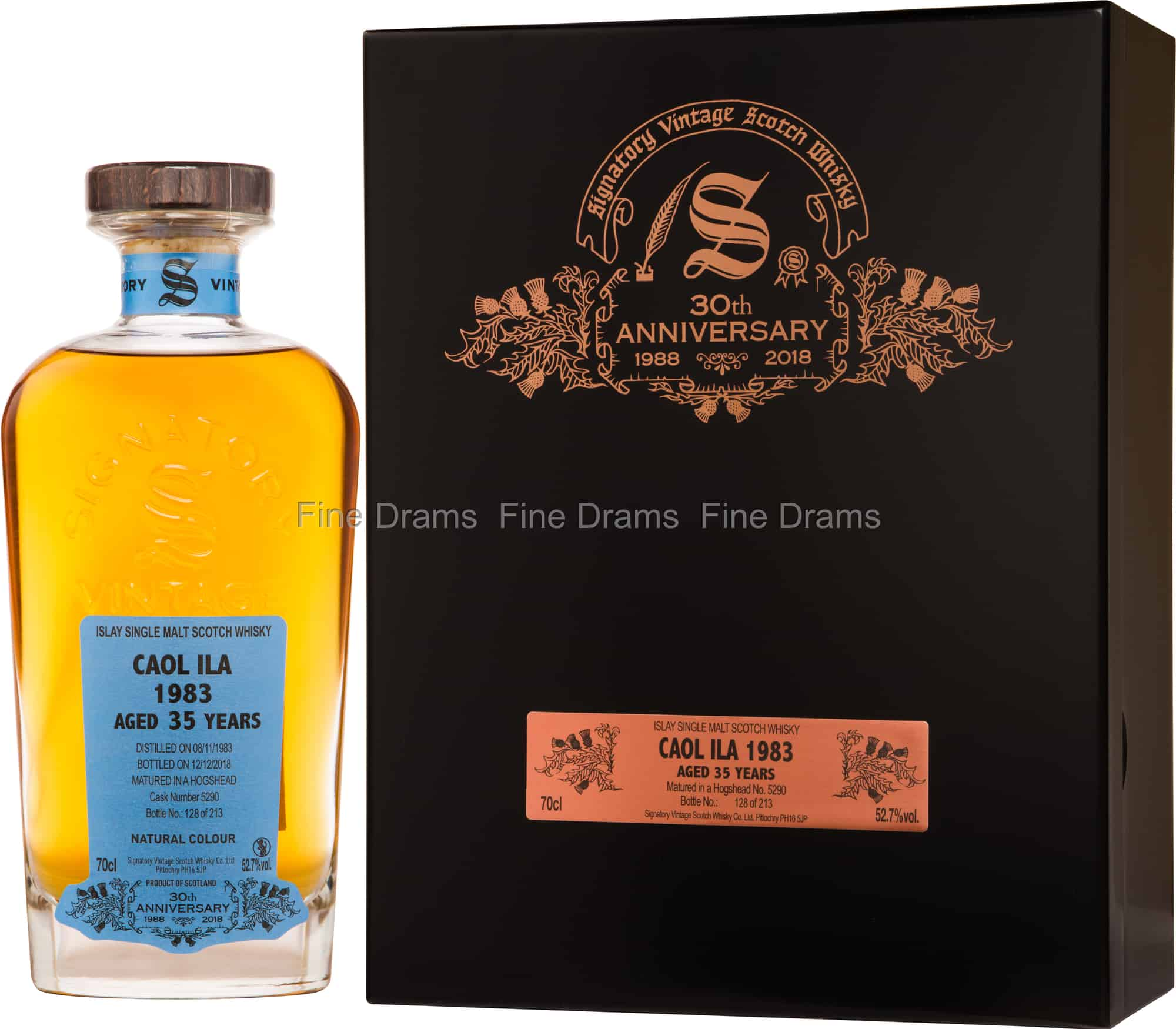 Caol Ila 35 Year Old 19 Signatory 30th Anniversary