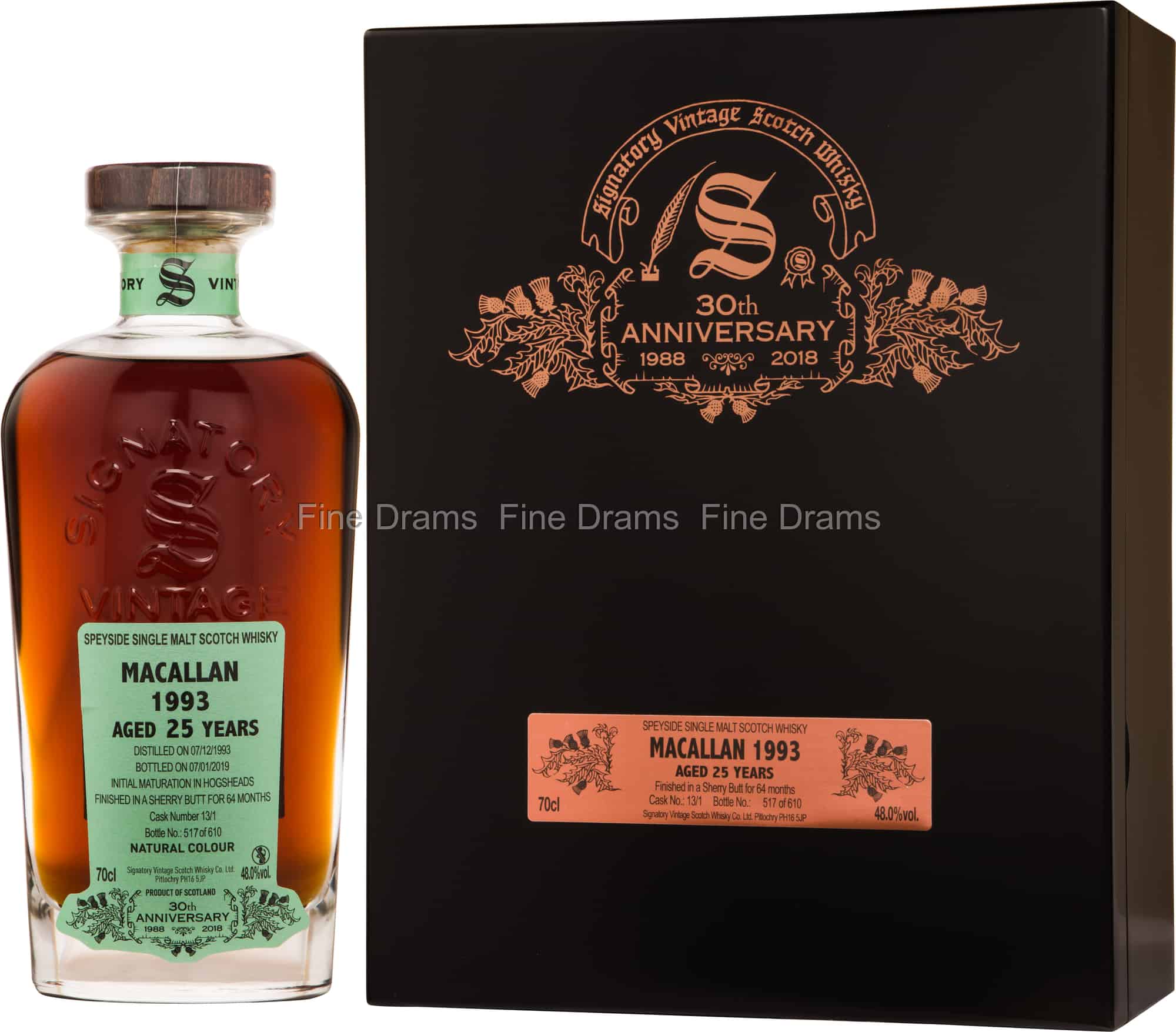 Signatory Vintage Macallan 1993 25年 macallan-25-year-old-1993-