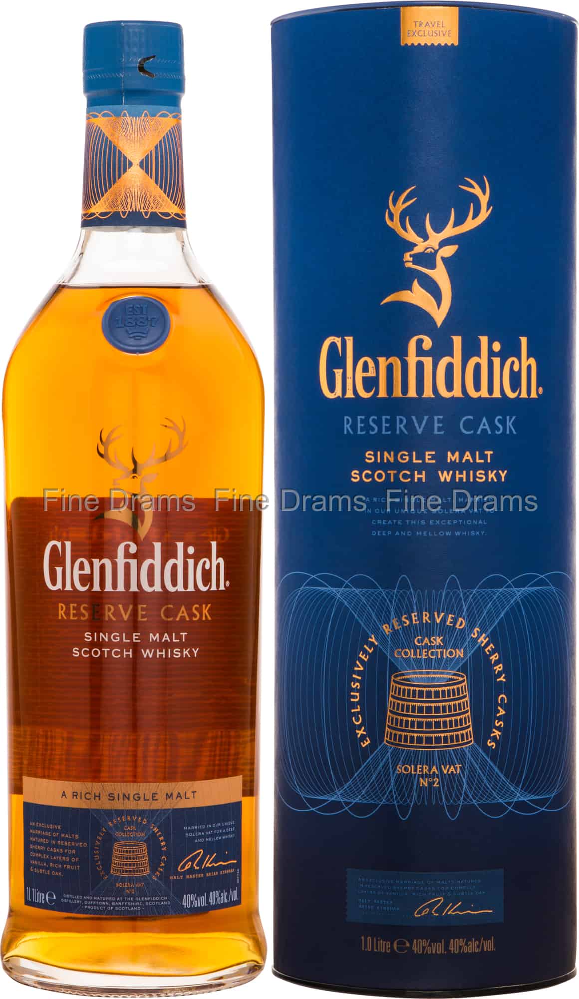 Glenfiddich Reserve Cask 1 Liter Scotch Single Malt Whisky