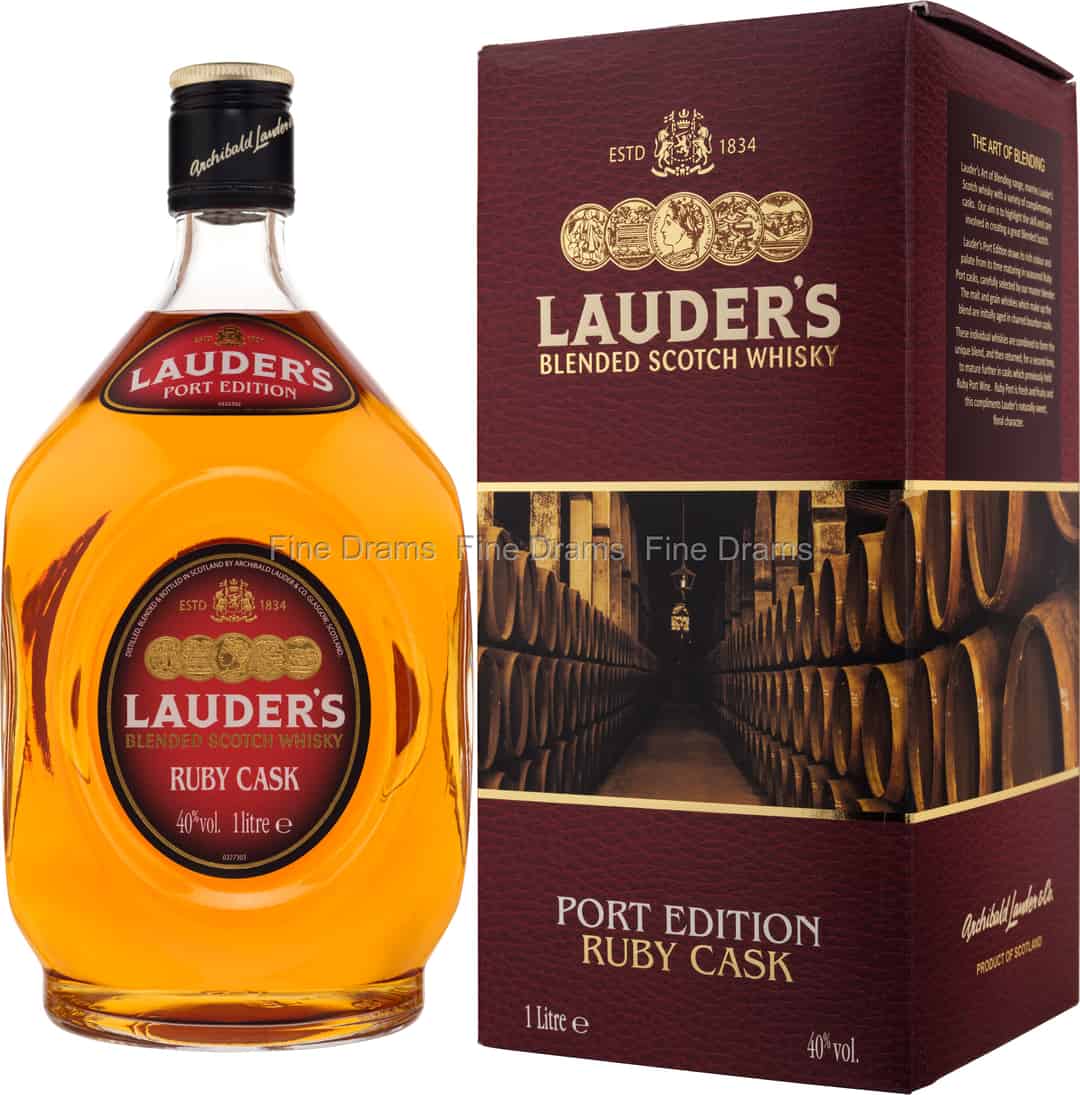 Lauder s Ruby Cask Whisky (1 Liter). www.finedrams.com. 
