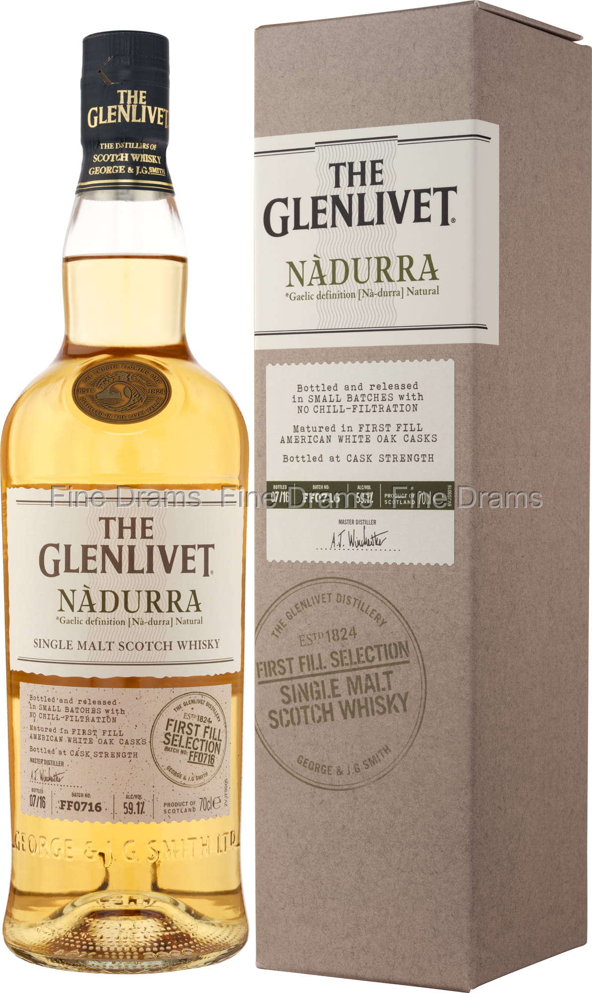 The Glenlivet Nàdurra First Fill FF0716 Whisky