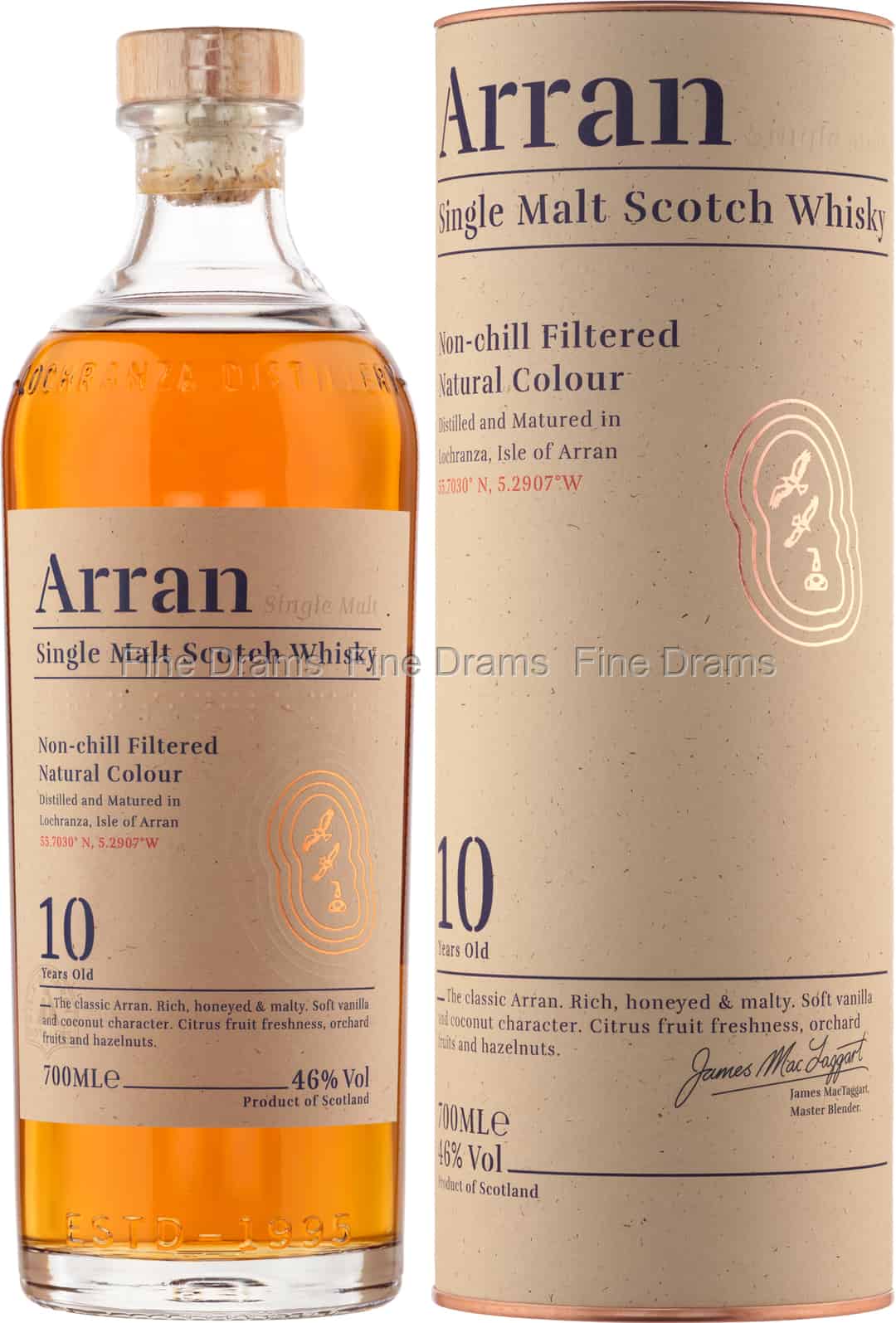 The Arran Single Malt Scotch Whisky aged 21 yrs 750ml