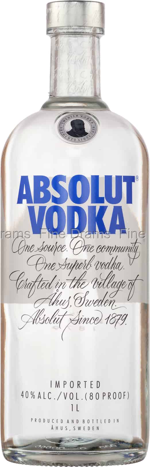 Absolut Blue Vodka (1 Liter)