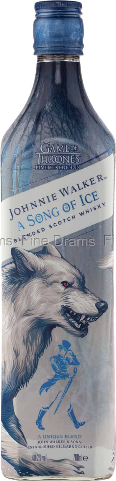 Th laden Opblazen Johnnie Walker a Song of Ice - Game of Thrones Whisky
