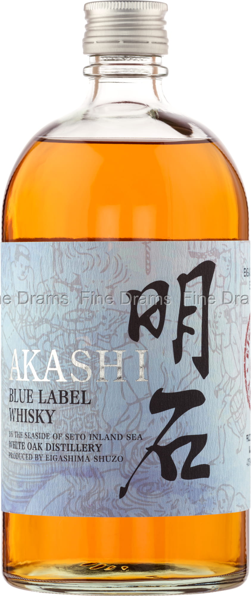 White Oak AKASHI BLUE Blended Whisky 40,00% 0,70 Liter