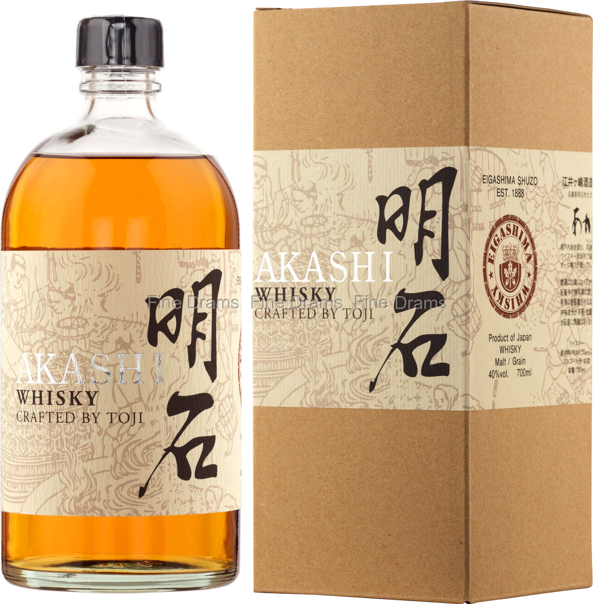Akashi Blue Label Whisky 40% 70 cl