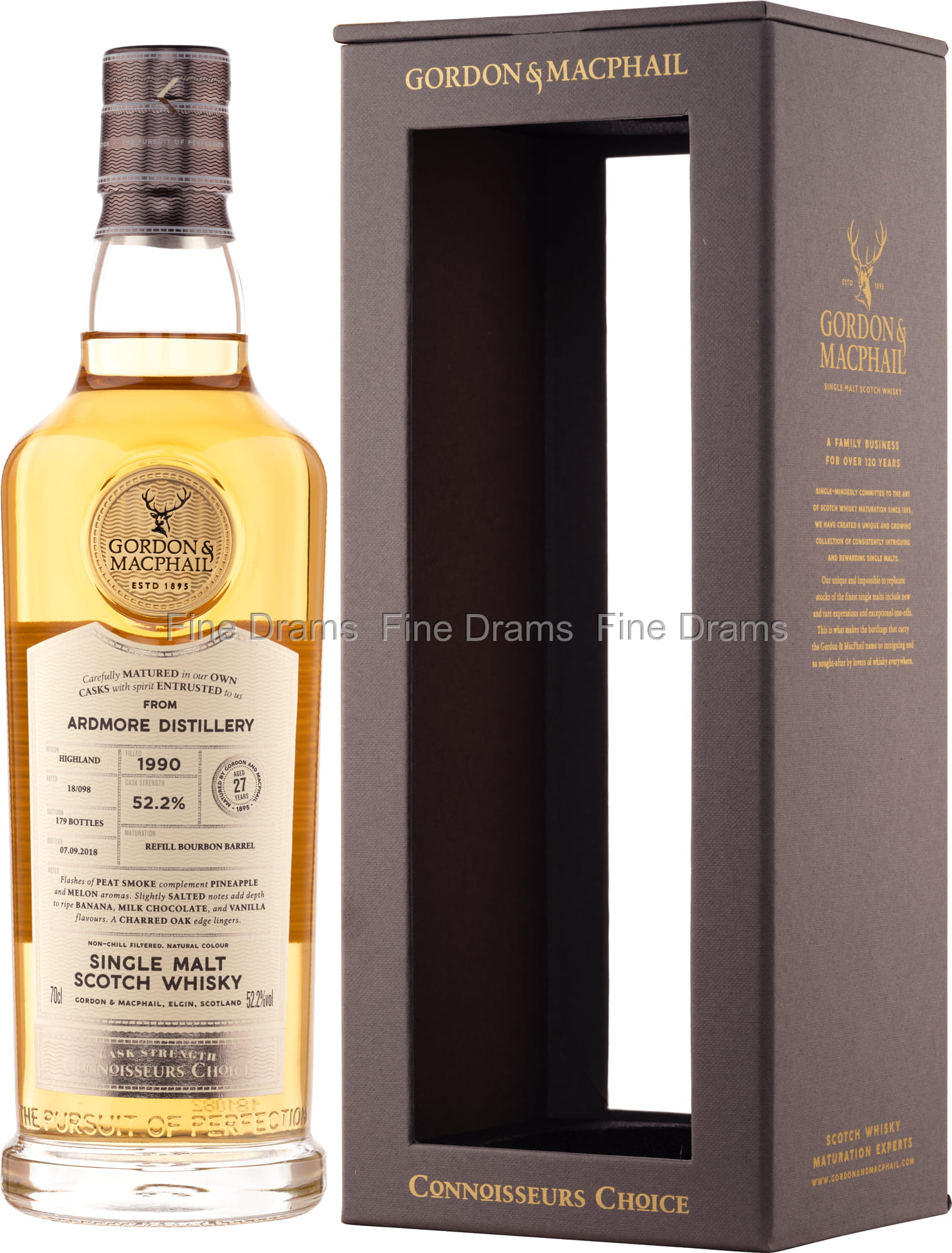 Ardmore 27 Year Old 1990 - Connoisseurs Choice (Gordon & MacPhail)