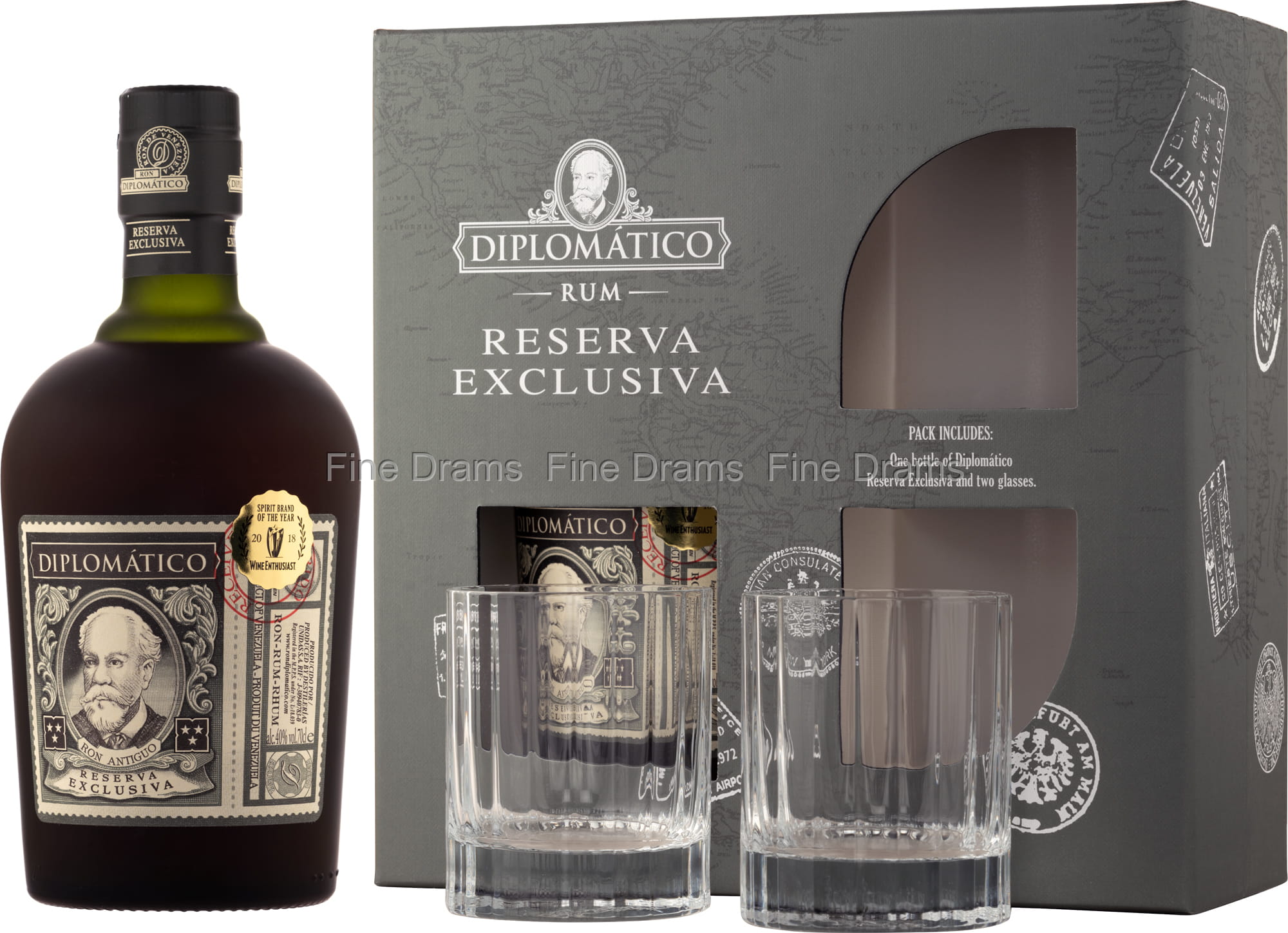 BUY] Diplomático Reserva Exclusiva Rum (2) Bottle Bundle at