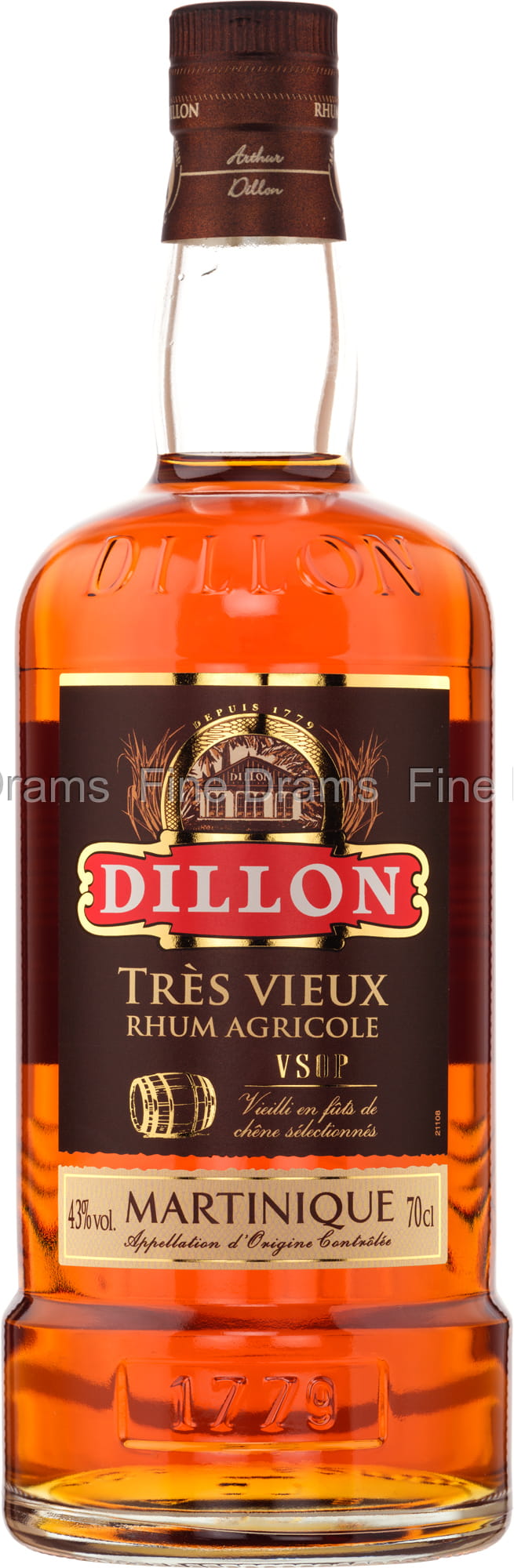 Dillon - Rhum Très Vieux 1965 - Prestige Cellar