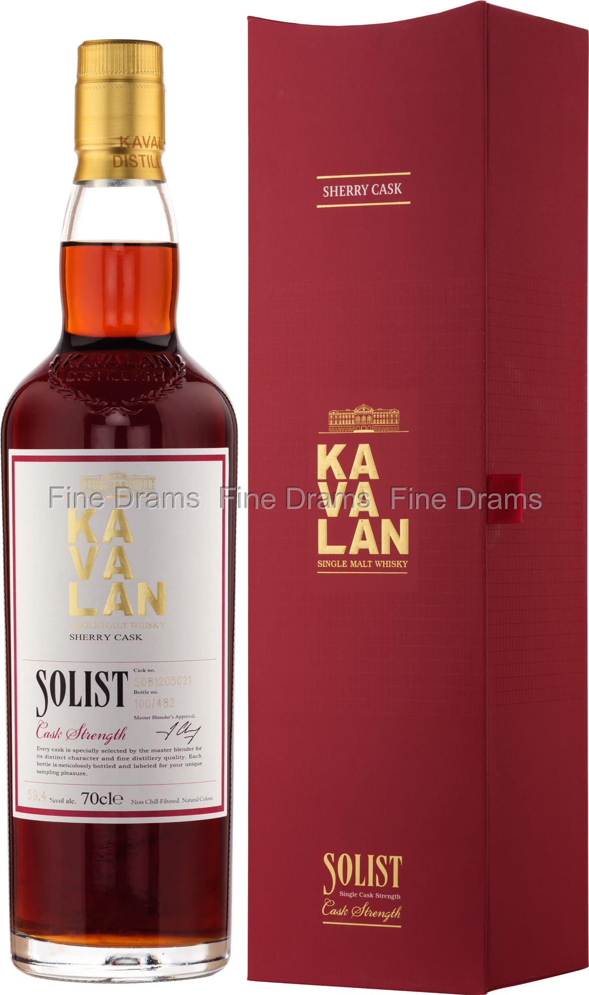 Kavalan Solist Sherry 2008 Whisky (Cask #S081224024)