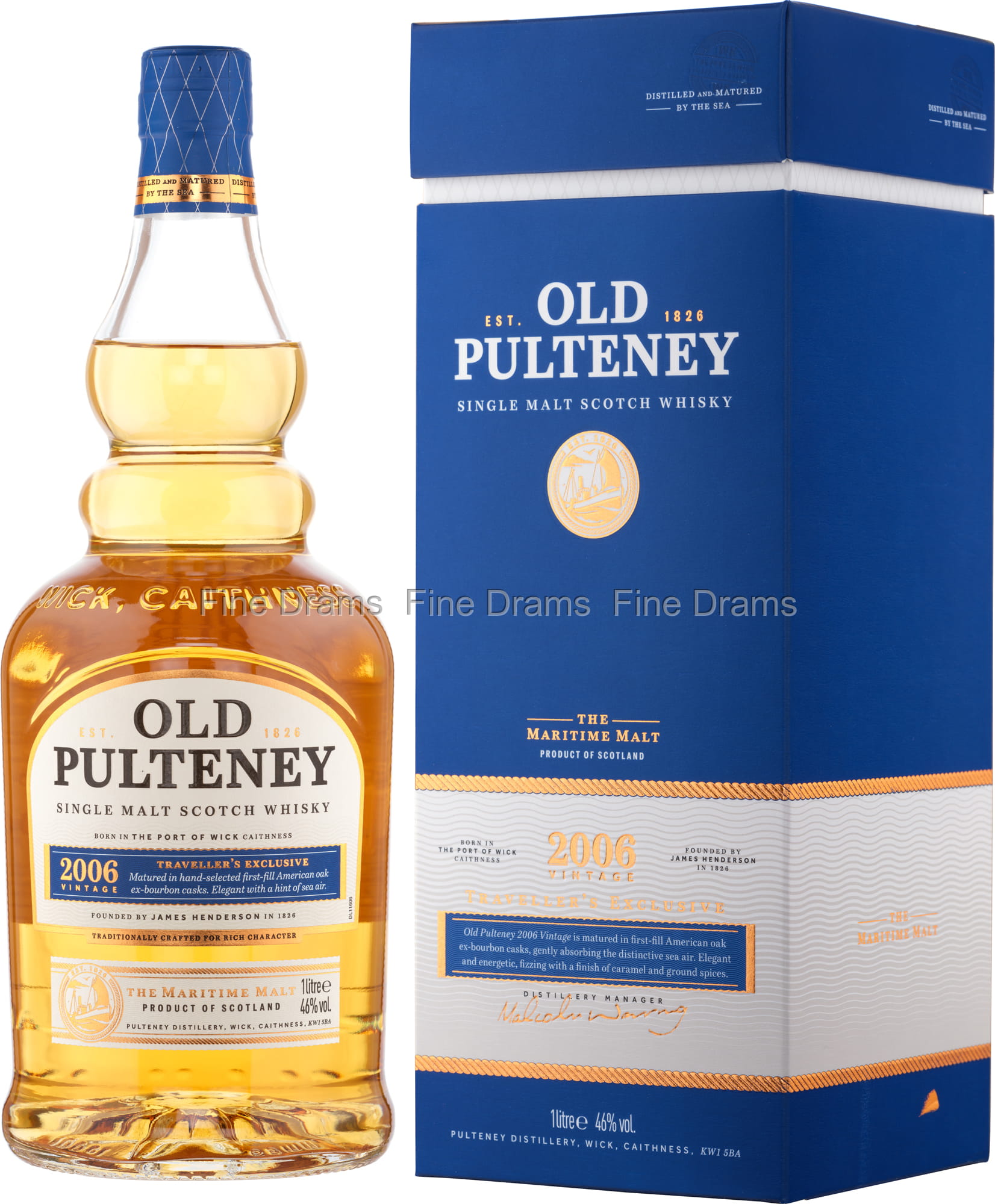Old Pulteney 2006 Whisky (1 Liter)
