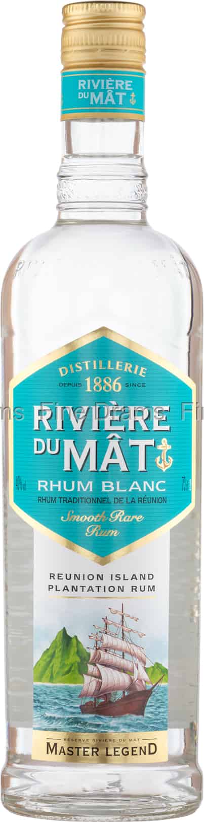 Rivière du Mât Rhum Blanc 70 cl, 40%