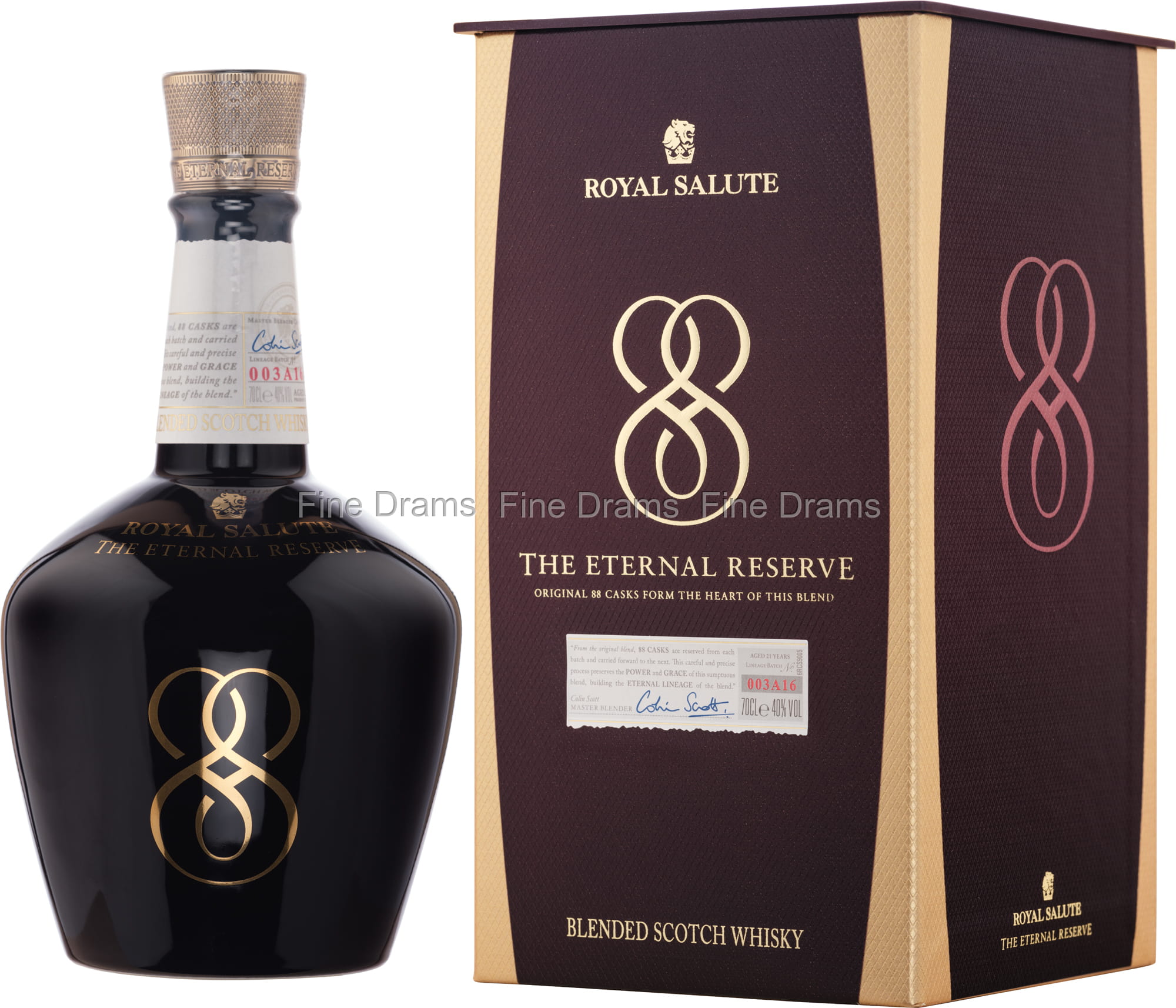 WHISKY CHIVAS REGAL ROYAL SALUTE 21Y 40% CL.70 -AST