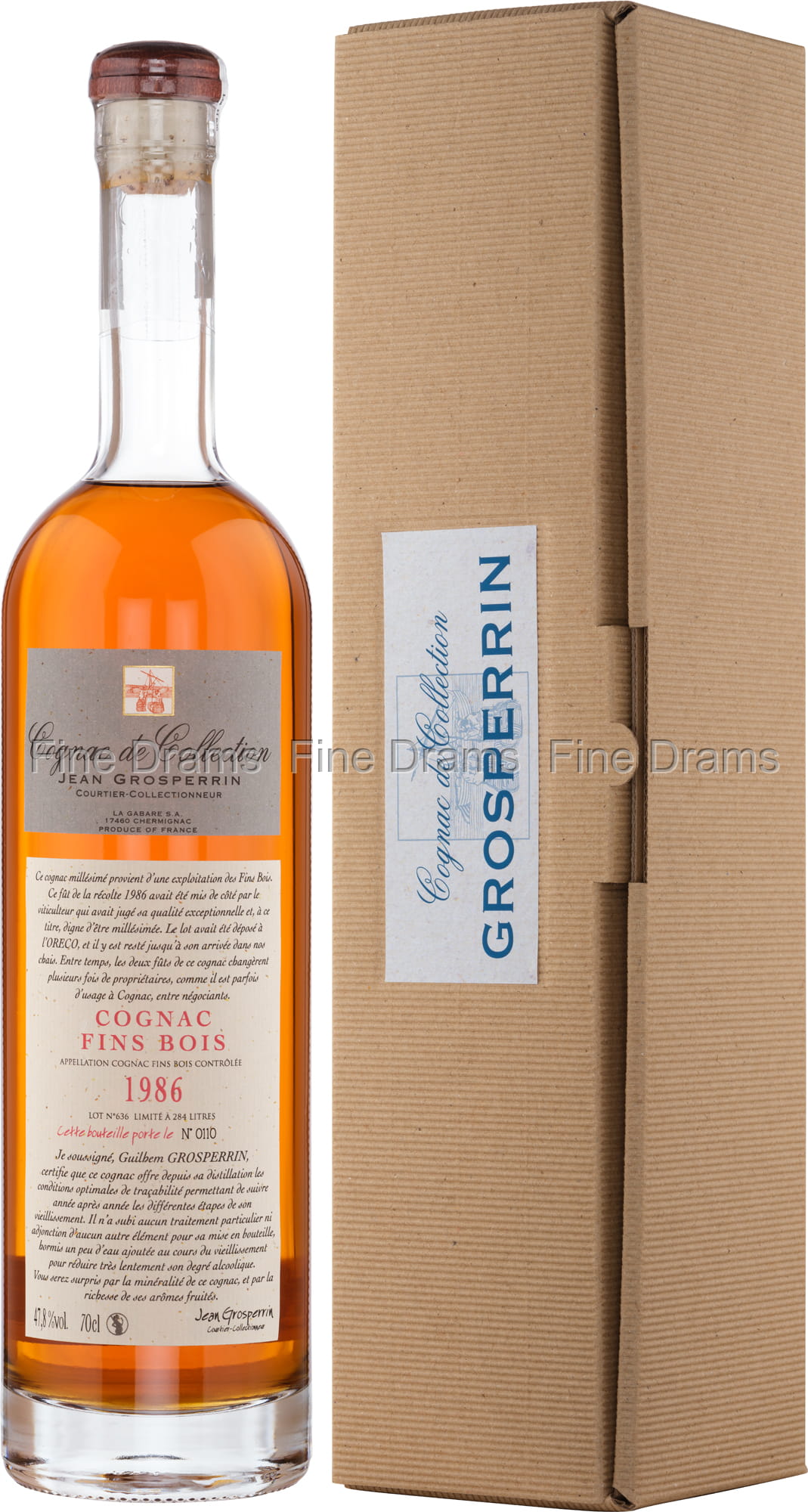Grosperrin 1986 Fins Bois Cognac (Lot N°636)