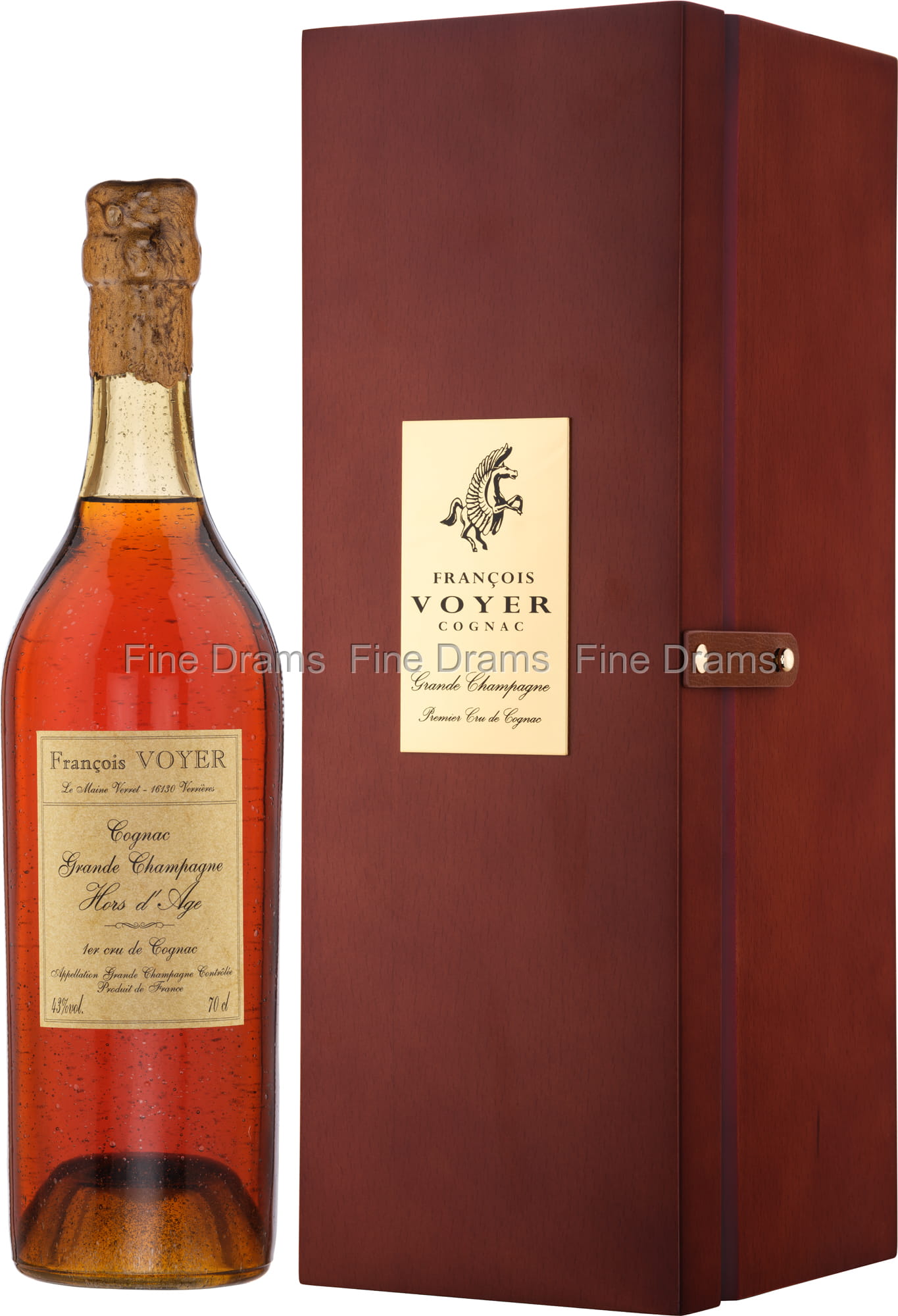 Francois Voyer Hors d'Age Coffret Grande Champagne Cognac