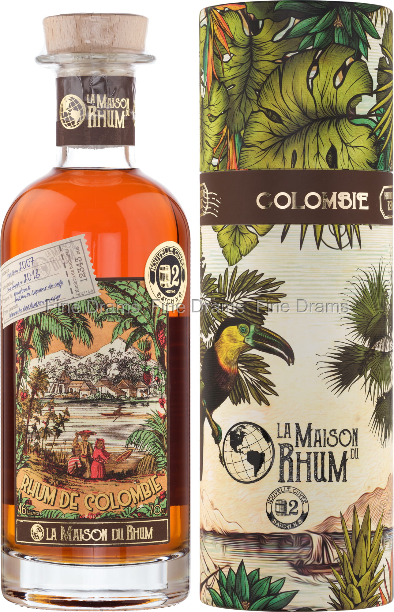 RHUM DE COLOMBIE - LA MAISON DU RHUM - 70 CL. - Giovannini Bibite