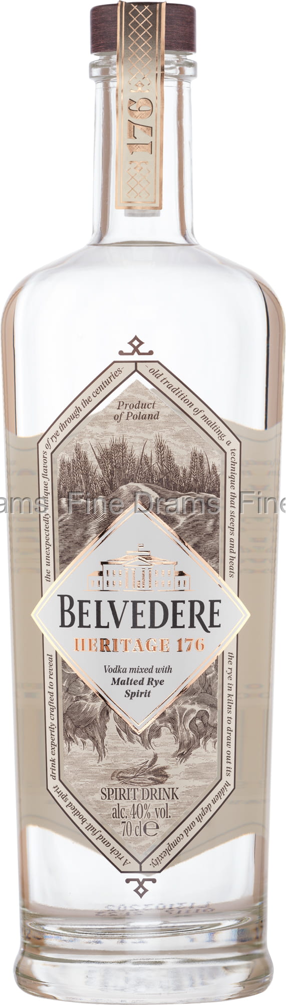 Belvedere Heritage 176 Vodka  prices, stores, tasting notes