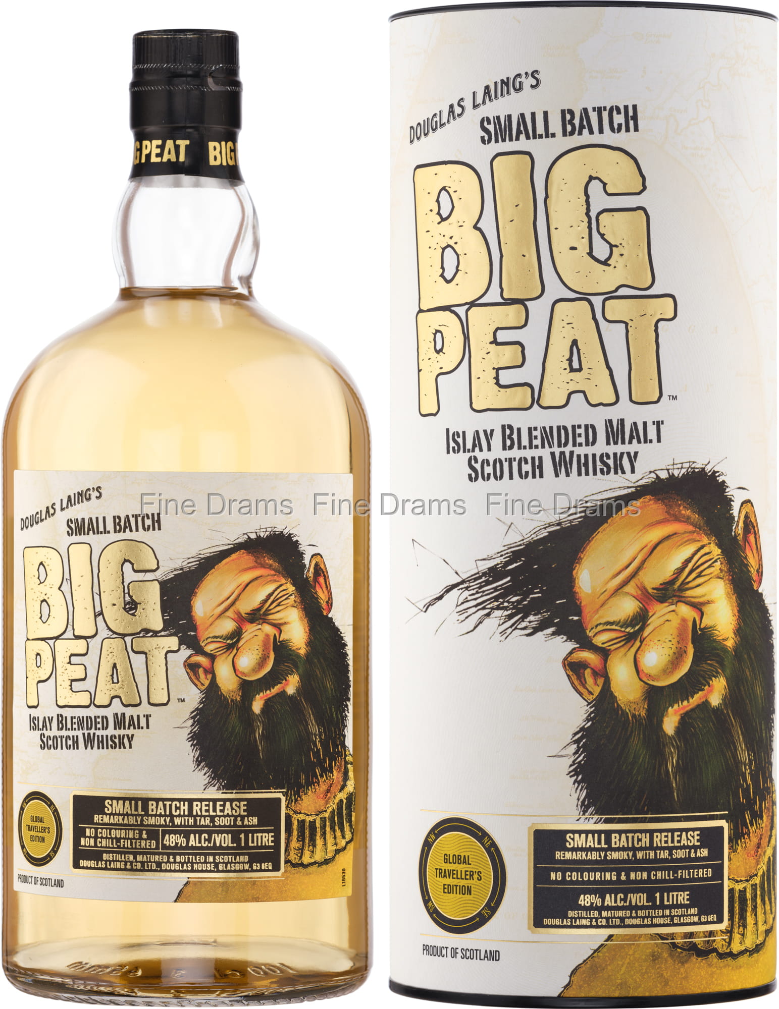 Big Peat Small Batch Whisky - Global Traveller's Edition (1 Liter)