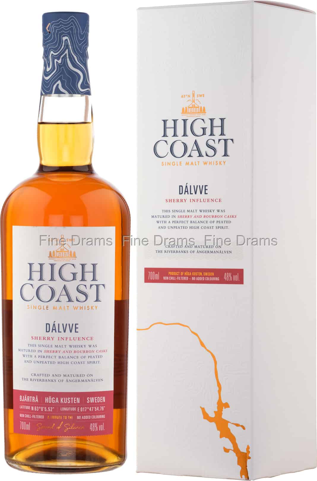 Vie chant omfavne High Coast Dálvve Sherry Influence Whisky