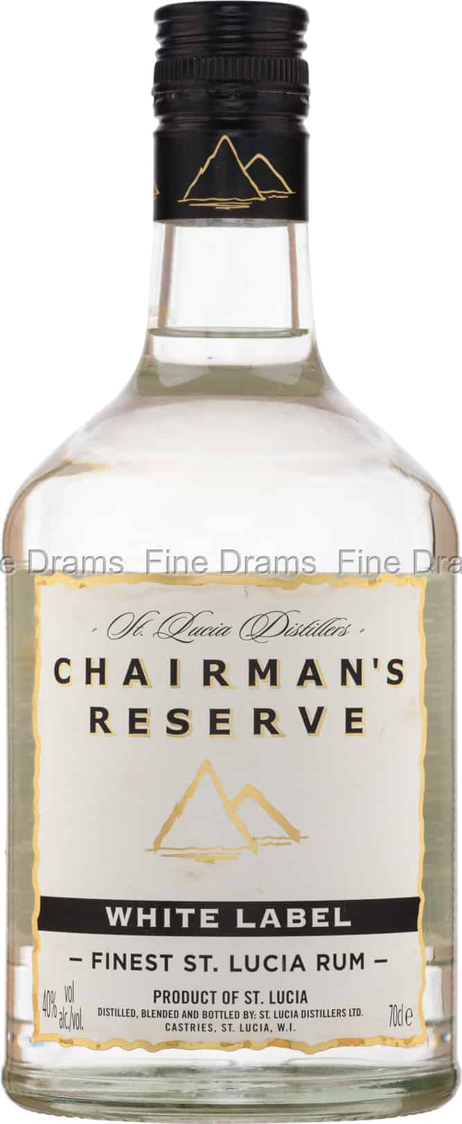 Label Reserve White St. Chairman\'s Rum Lucia