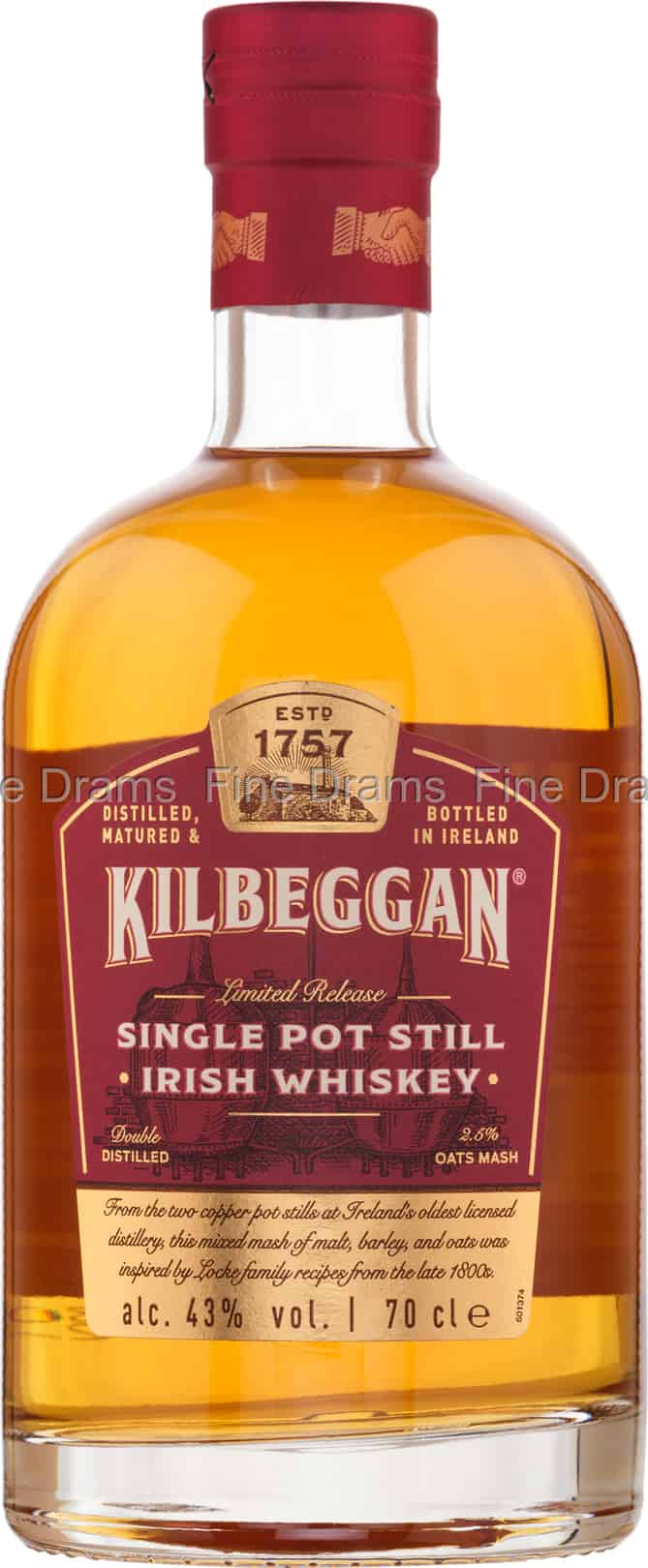 Kilbeggan Single Pot Still Whiskey