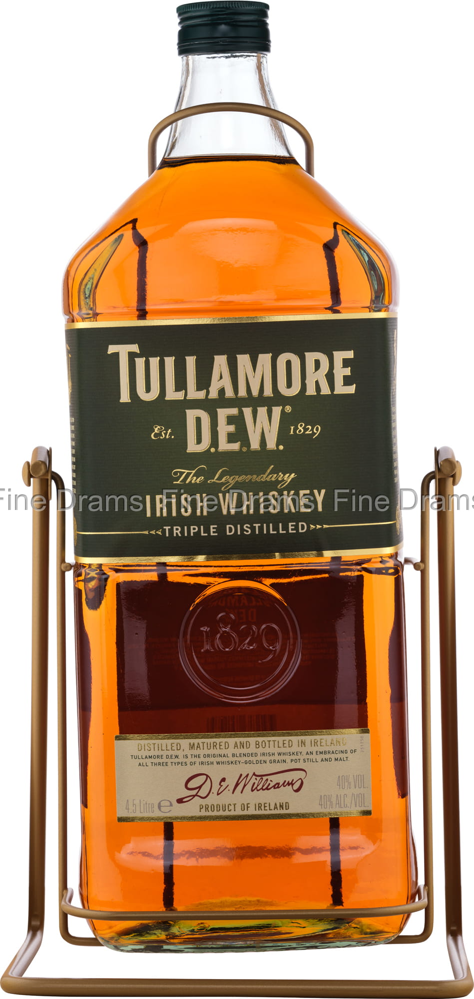 universiteitsstudent Vergelijkbaar scherp Tullamore D.E.W. Whiskey (4.5 Liter)