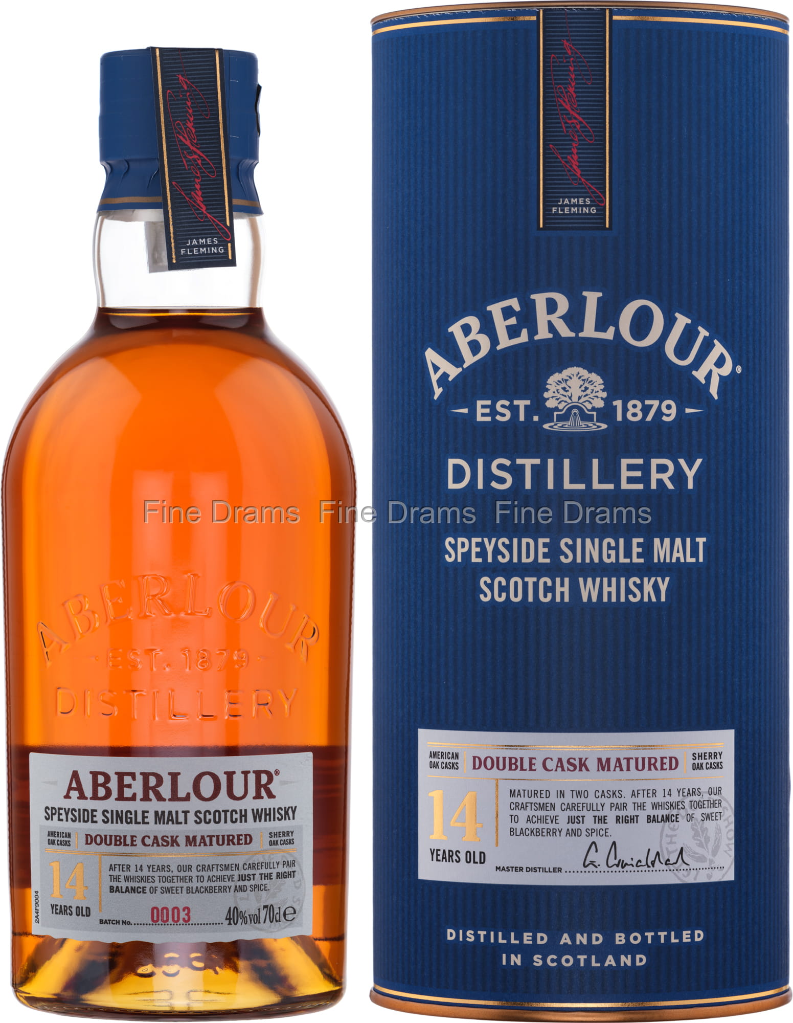 Aberlour 14 Year Old Double Cask Speyside Single Malt Scotch