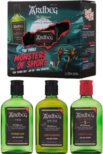Ardbeg 10 year Old Comouflage Gift Pack / 1 Glass