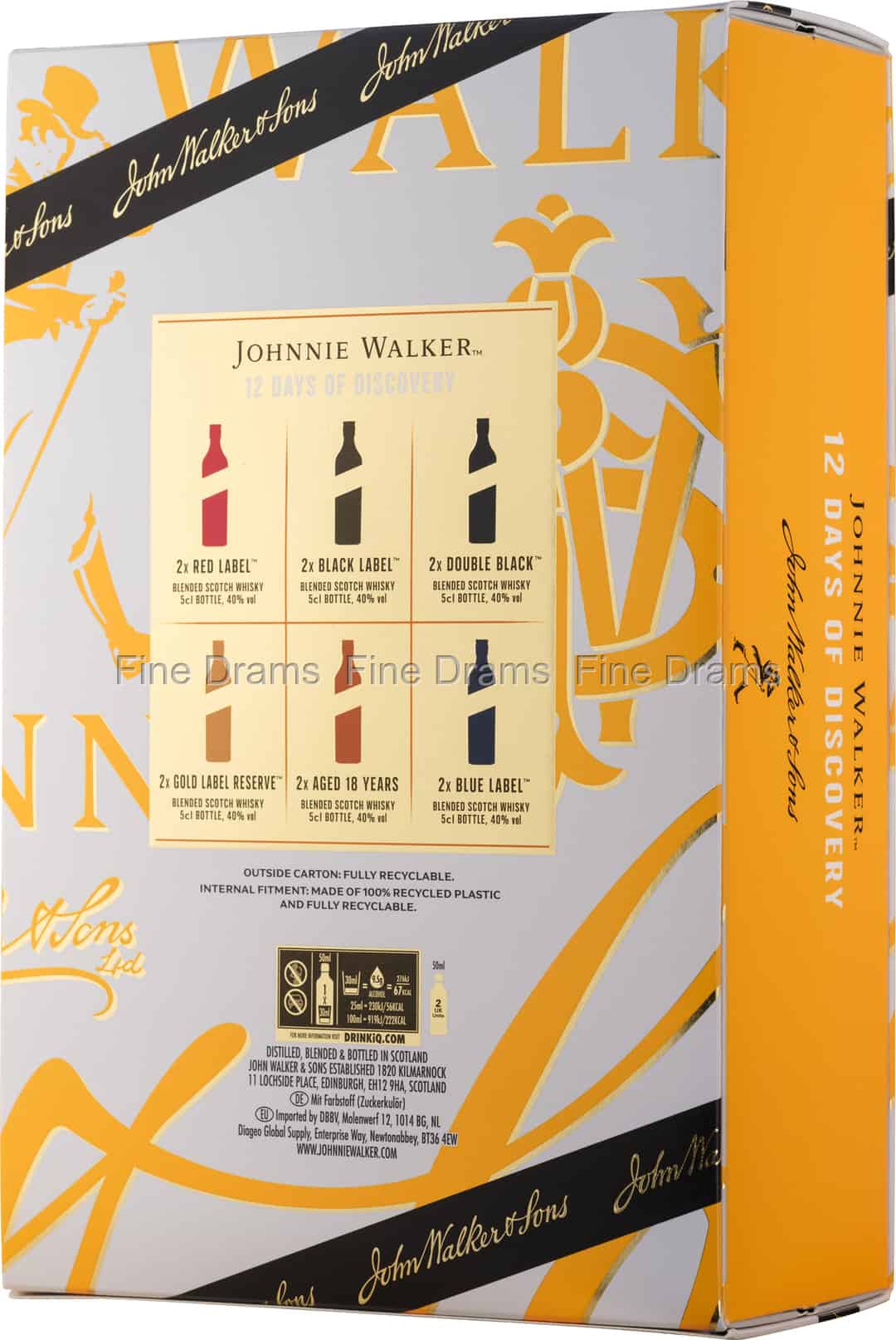 Johnnie Walker 12 Days of Discovery Whisky Advent Calendar