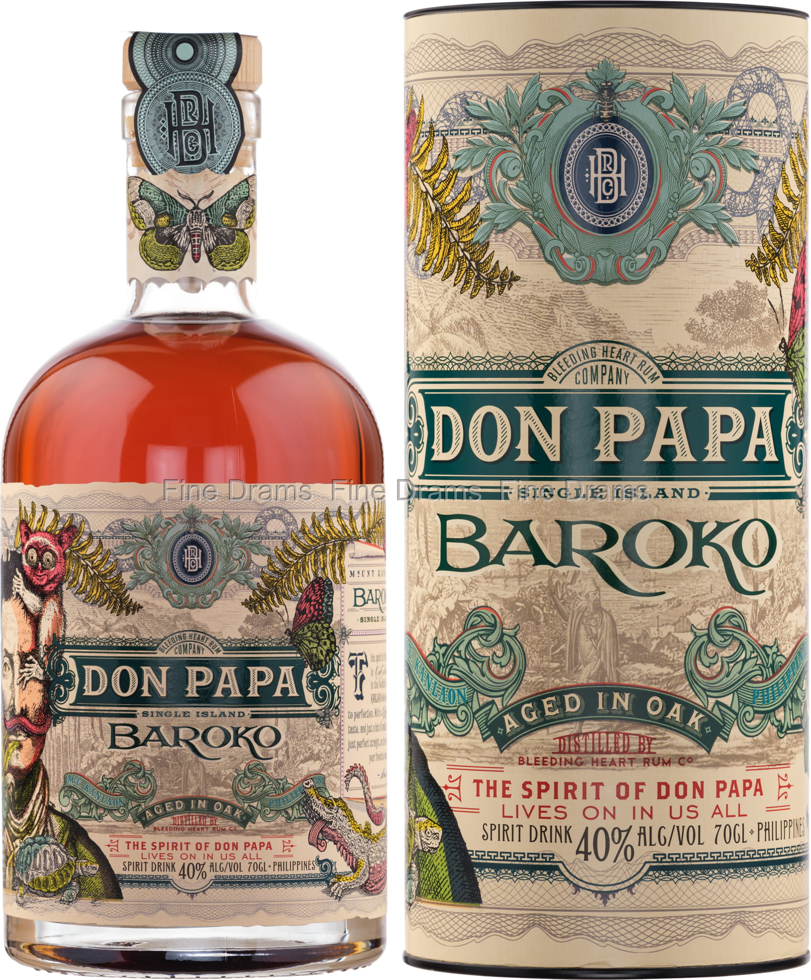 Don Papa Masskara Rum - Spirits from The Whisky World UK