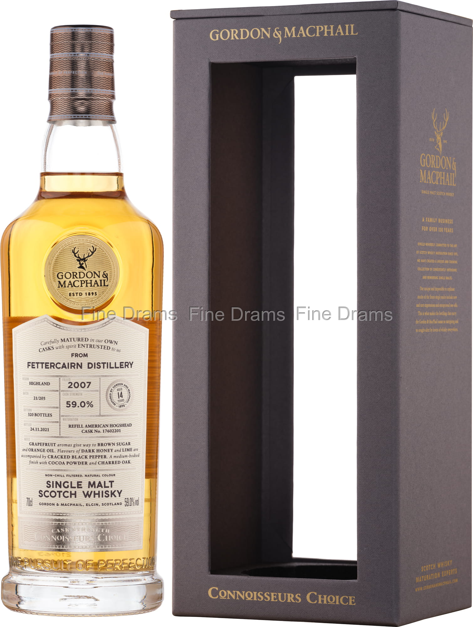 Fettercairn 14 Year Old 2007 (Cask #17602201) - Connoisseurs