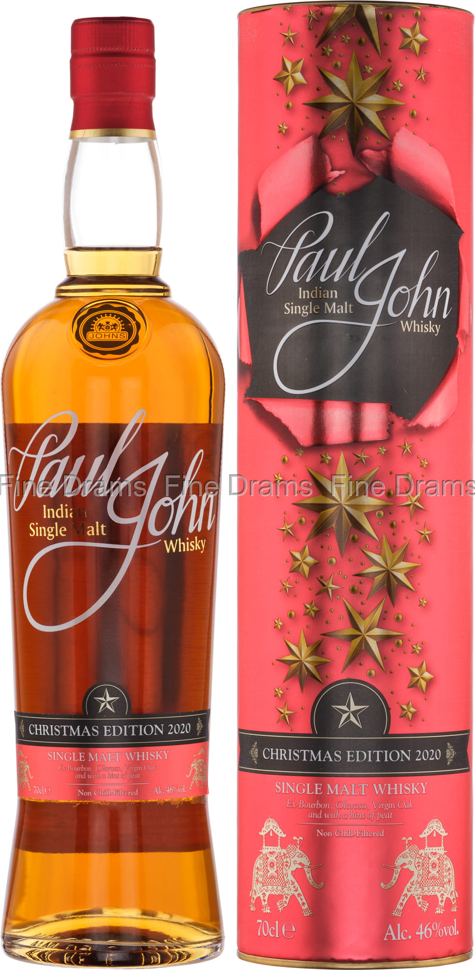 Paul John Christmas Edition 2023 Single Malt Whisky 46° 70cl